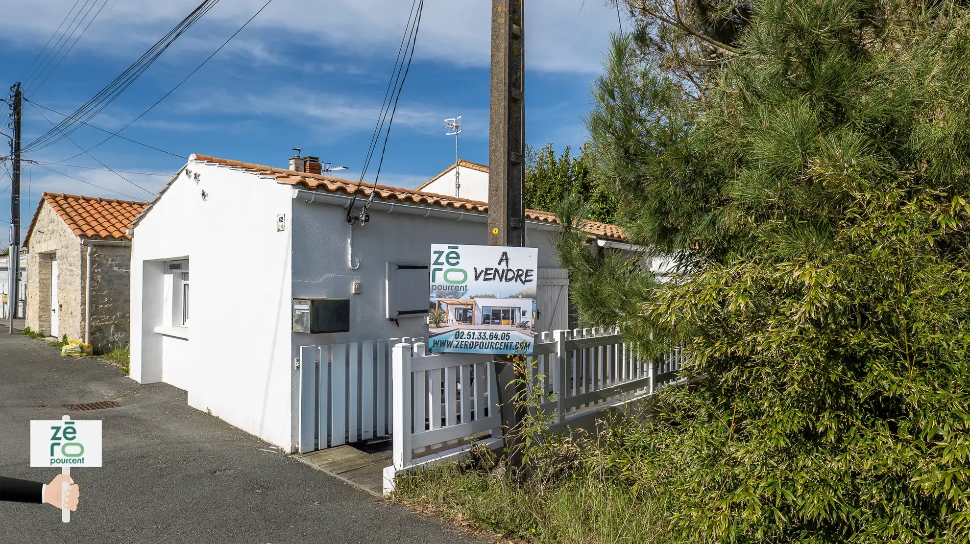 Maison de plain-pied à La Tranche-sur-Mer de 34 m² proche mer 
