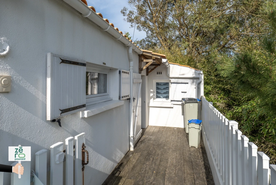 Maison de plain-pied à La Tranche-sur-Mer de 34 m² proche mer 