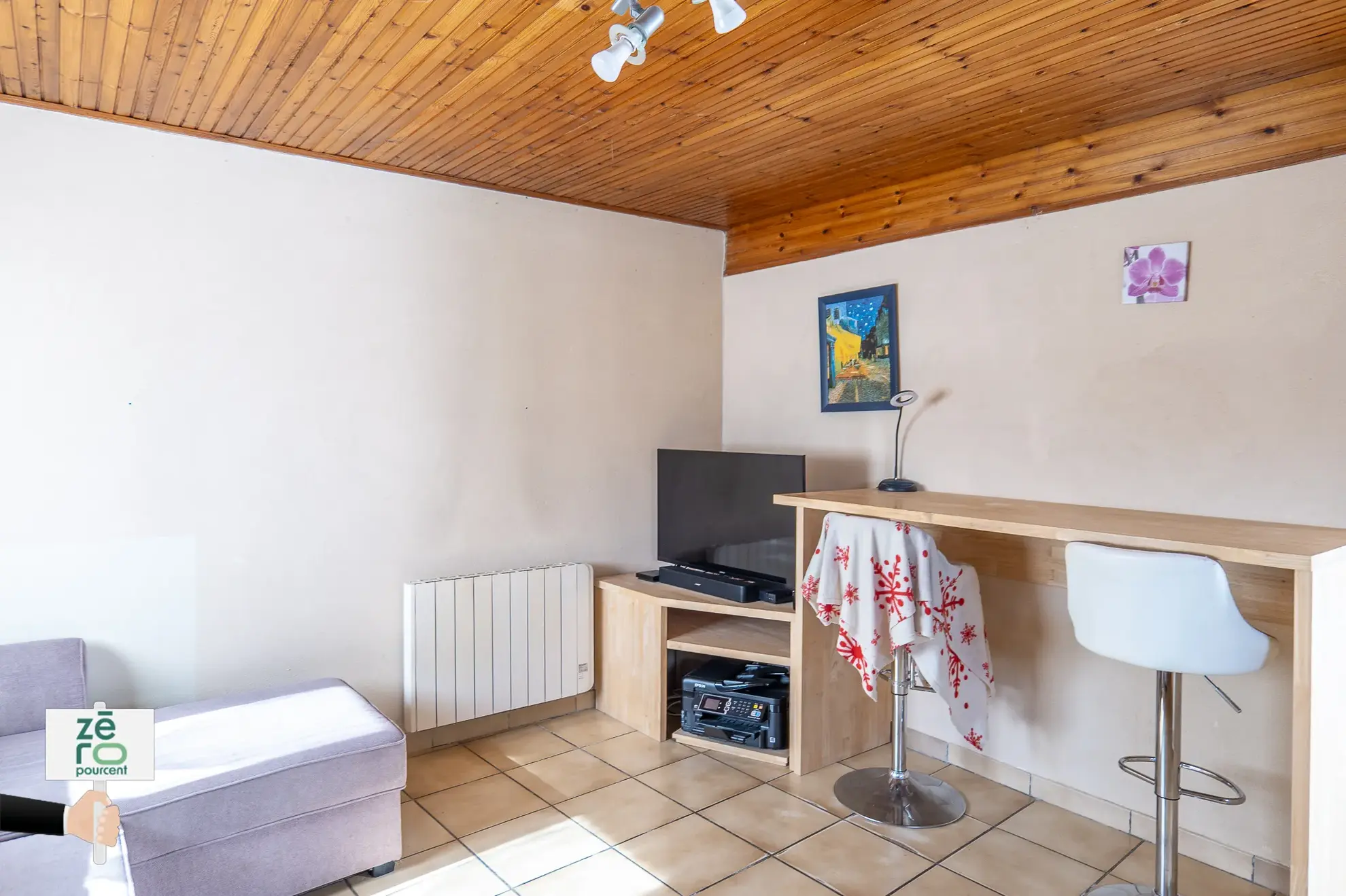 Maison de plain-pied à La Tranche-sur-Mer de 34 m² proche mer 
