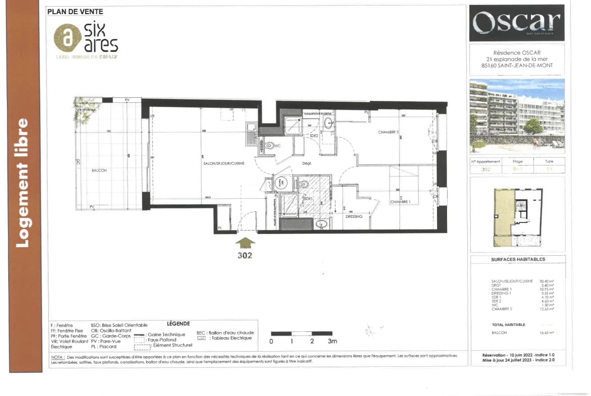 Appartements neufs avec vue sur l'océan à Saint-Jean-de-Monts - Résidence exclusive 