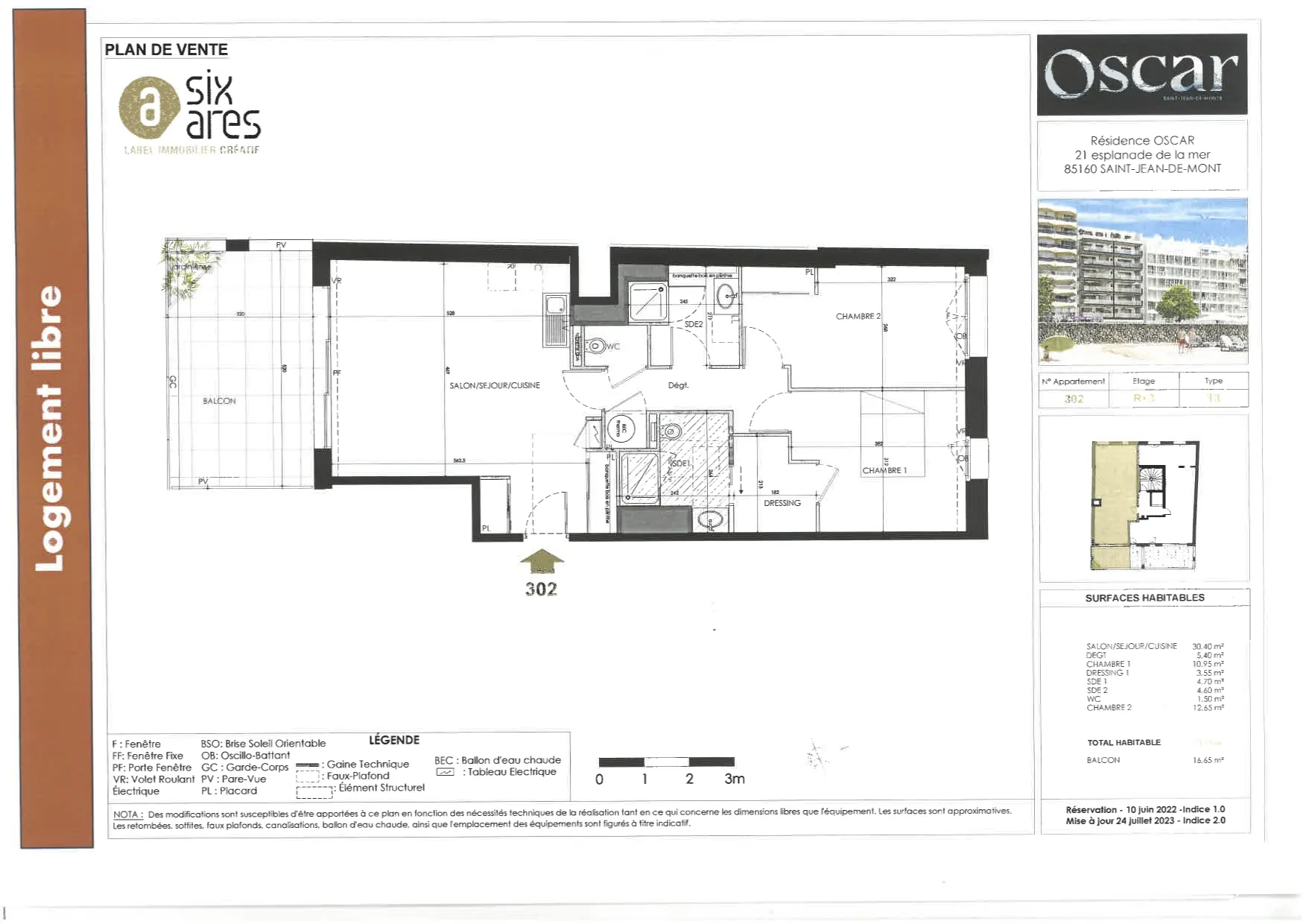 Appartements neufs avec vue sur l'océan à Saint-Jean-de-Monts - Résidence exclusive 