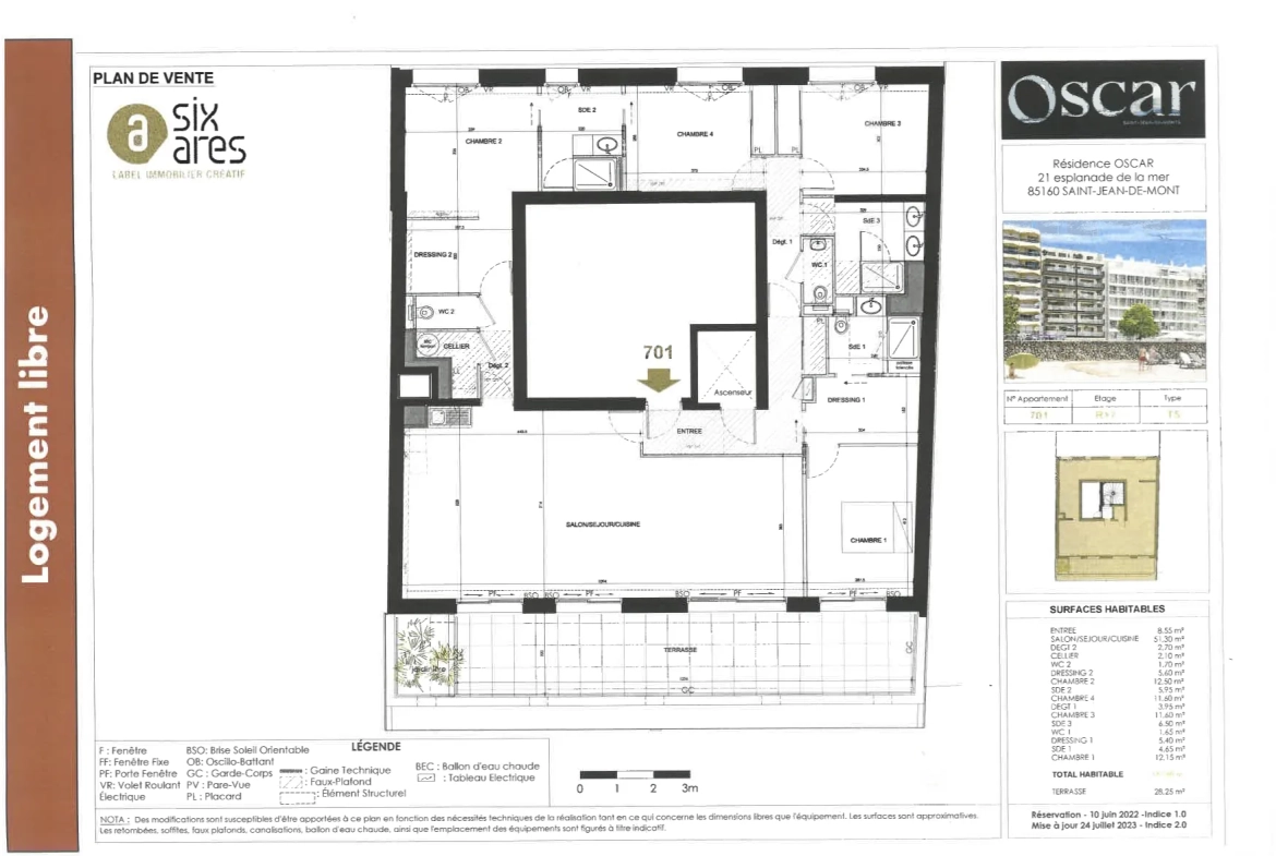 Appartements neufs avec vue sur l'océan à Saint-Jean-de-Monts - Résidence exclusive 