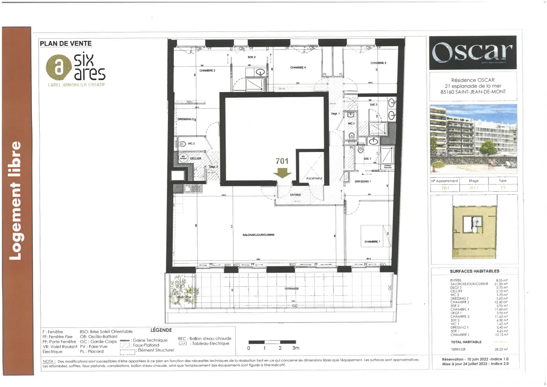 Appartements neufs avec vue sur l'océan à Saint-Jean-de-Monts - Résidence exclusive 