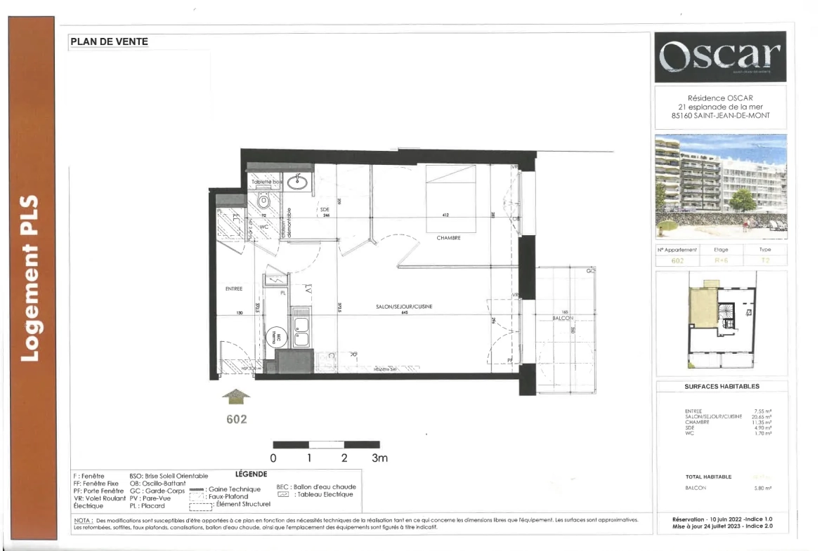 Appartements neufs avec vue sur l'océan à Saint-Jean-de-Monts - Résidence exclusive 