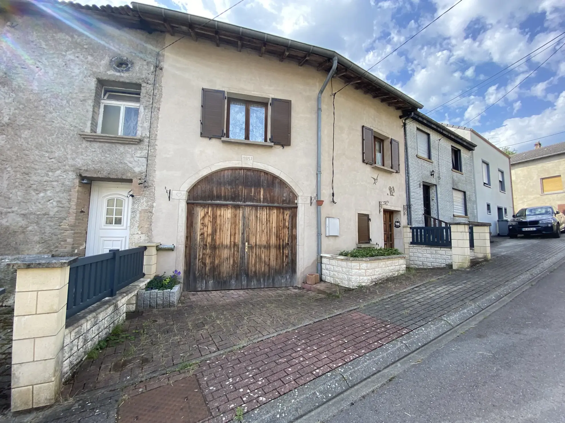 Maison F5 à Rémering avec garage et jardin - Construction 1857 
