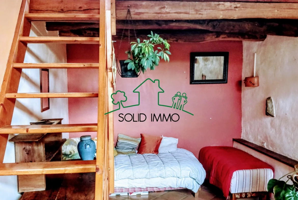 Charmante maison en pierre de 122 m² avec vue magnifique à Beaumont 