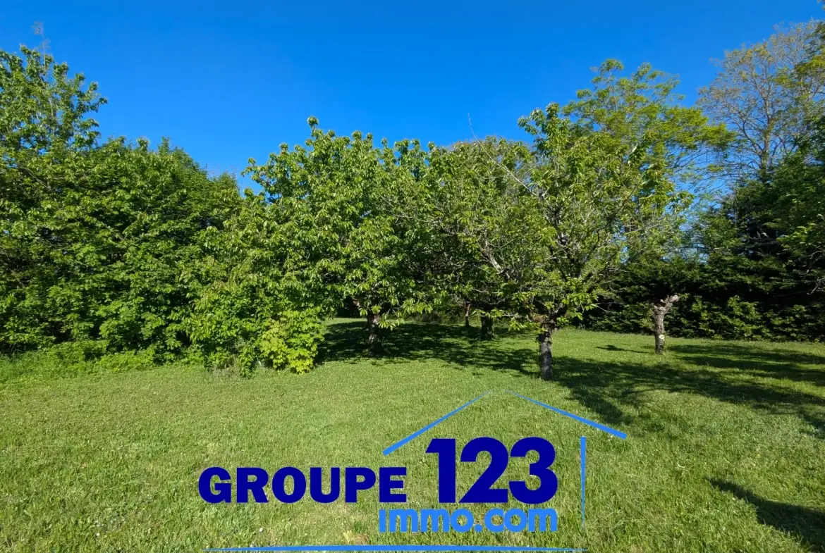 Terrain constructible calme et verdoyant à Appoigny 