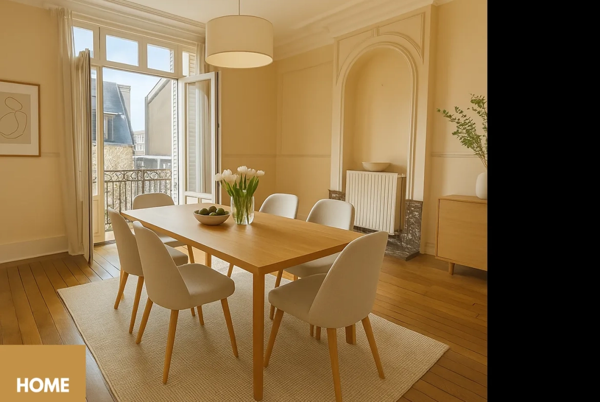 Bel appartement 3 chambres de 83m² à Nancy Quartier Foch / Commanderie 