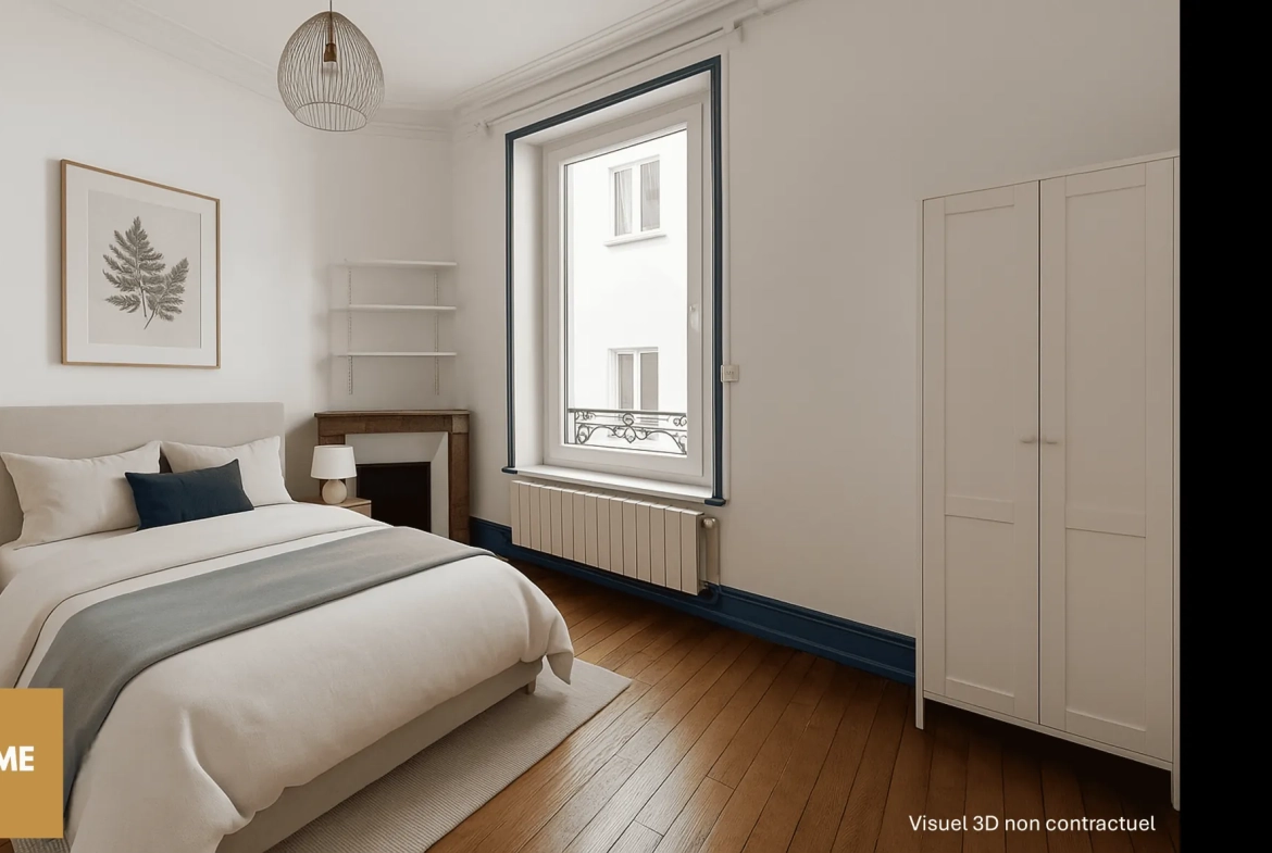 Bel appartement 3 chambres de 83m² à Nancy Quartier Foch / Commanderie 