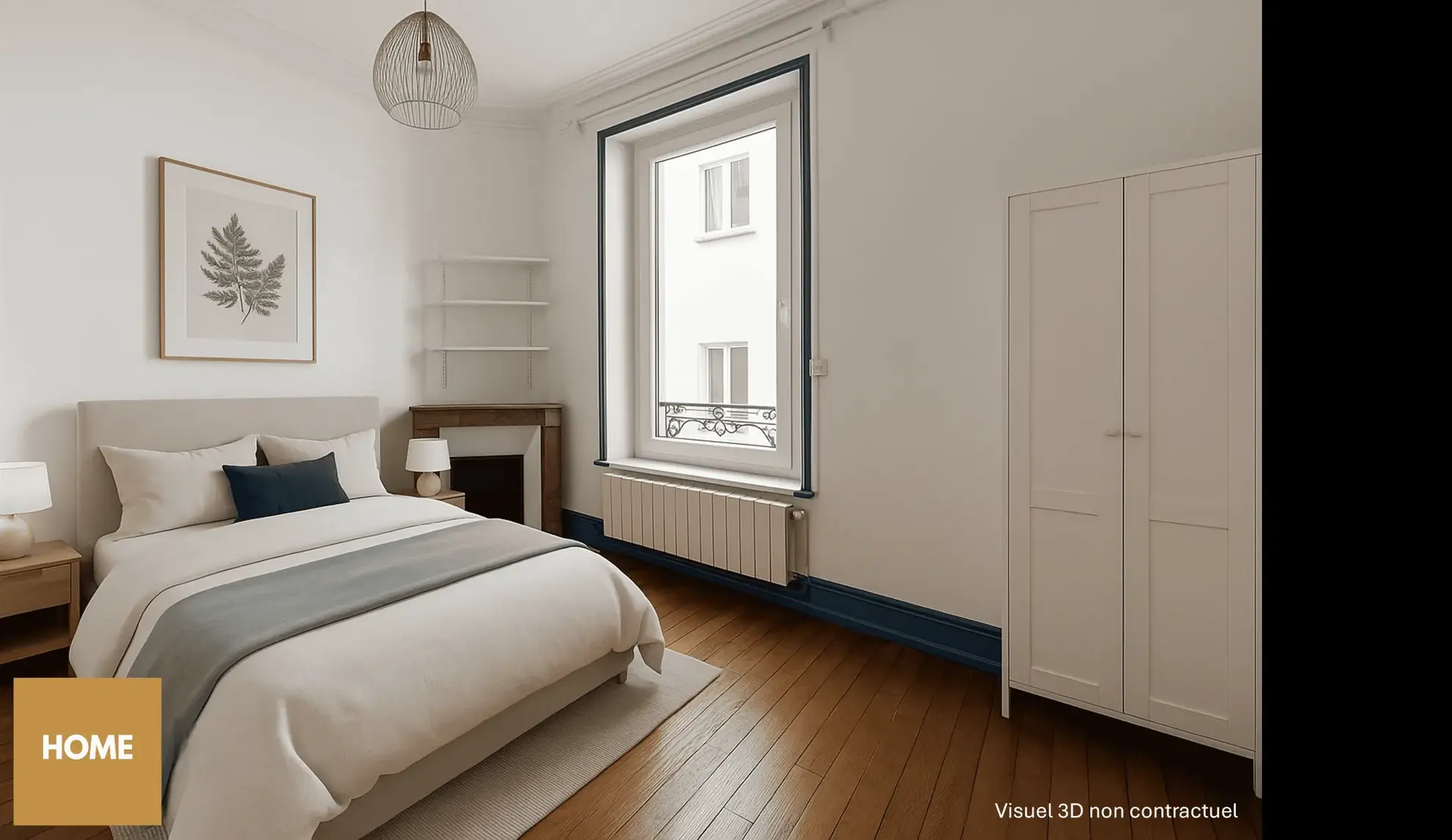 Bel appartement 3 chambres de 83m² à Nancy Quartier Foch / Commanderie 