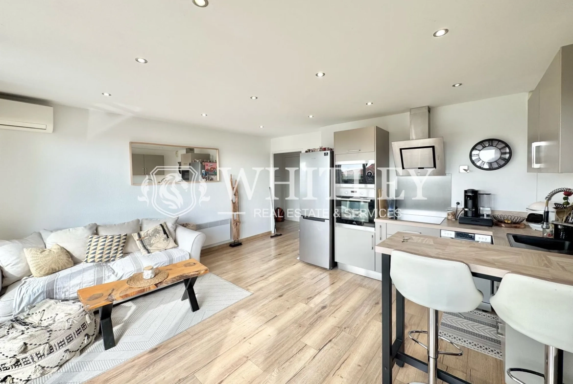 Appartement 2 pièces lumineux avec terrasse à Puget-sur-Argens 