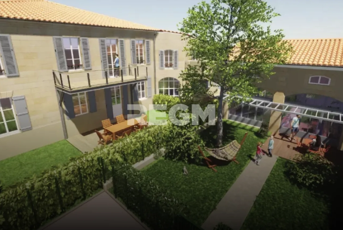 Appartement T4 de 88m² avec jardin et parking à Cavignac 