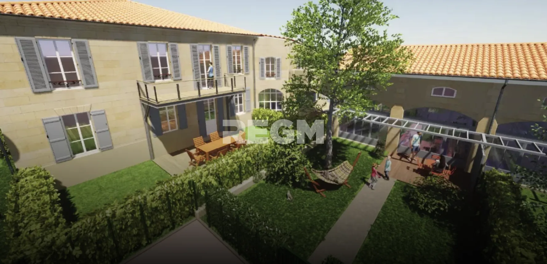 Appartement T4 de 88m² avec jardin et parking à Cavignac 