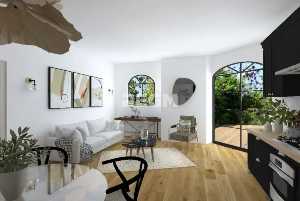Appartement T4 de 88m² avec jardin et parking à Cavignac 