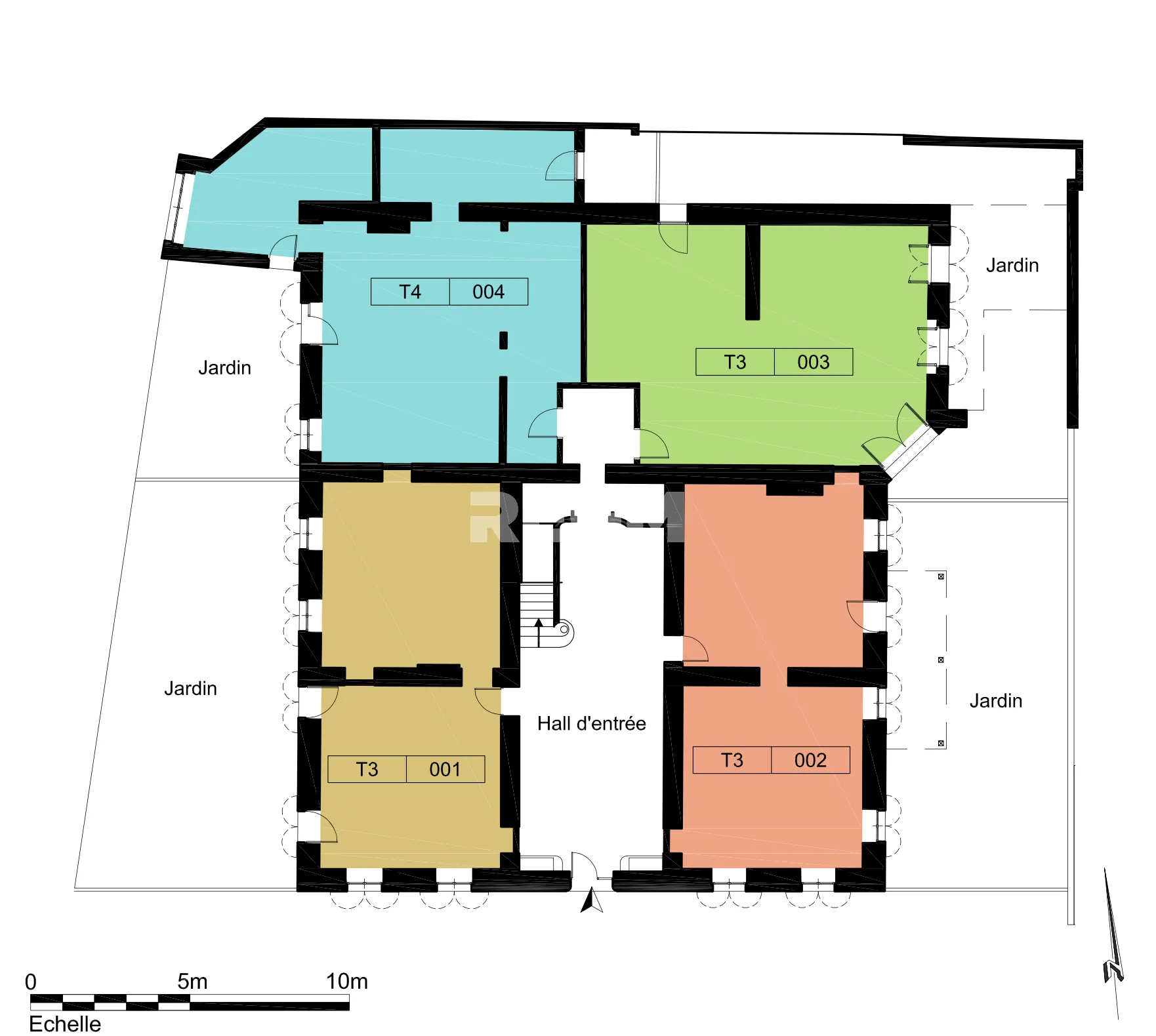 Appartement T4 de 88m² avec jardin et parking à Cavignac 
