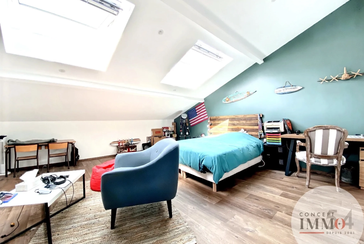Maison familiale à Trondes avec piscine, 5 chambres, jardin clos, proche de Toul - 260 m² 