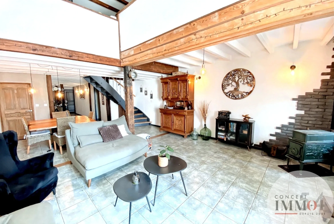 Maison familiale à Trondes avec piscine, 5 chambres, jardin clos, proche de Toul - 260 m² 