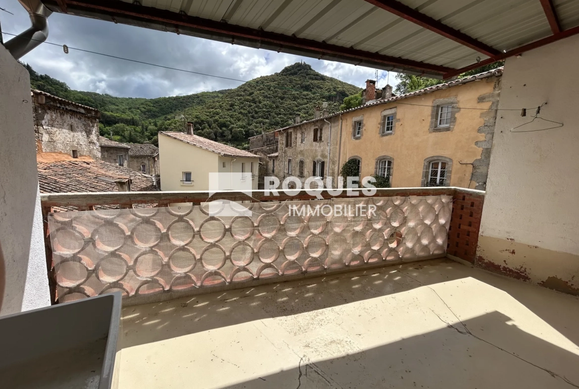Appartement F2 de 58 m² à Lodève avec terrasse et cave - Idéal résident ou investisseur 