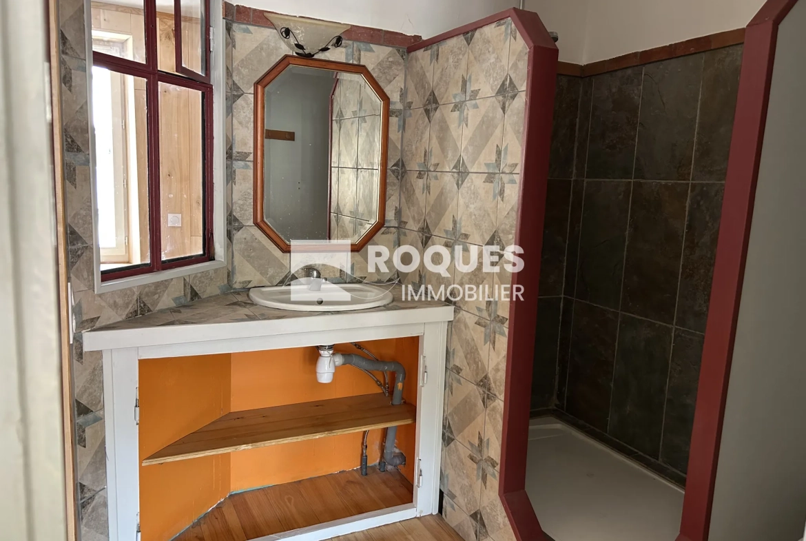 Appartement F2 de 58 m² à Lodève avec terrasse et cave - Idéal résident ou investisseur 