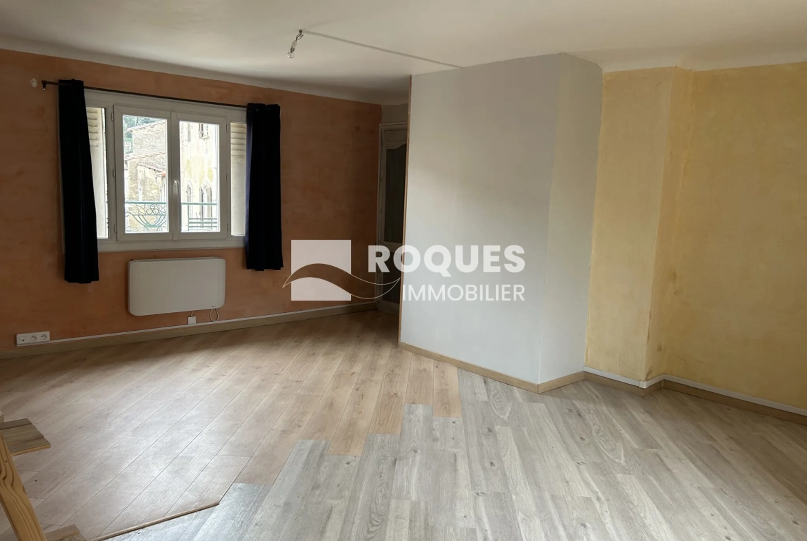 Appartement F2 de 58 m² à Lodève avec terrasse et cave - Idéal résident ou investisseur 