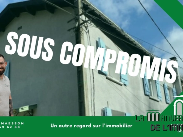 Maison individuelle 115m² avec 4 chambres, garage et terrain à Le Chambon-Feugerolles