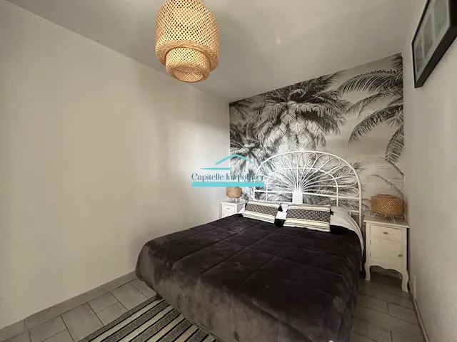 Appartement 2 pièces en front de mer à Frontignan plage avec terrasse et parking 