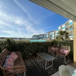 Appartement 2 pièces en front de mer à Frontignan plage avec terrasse et parking