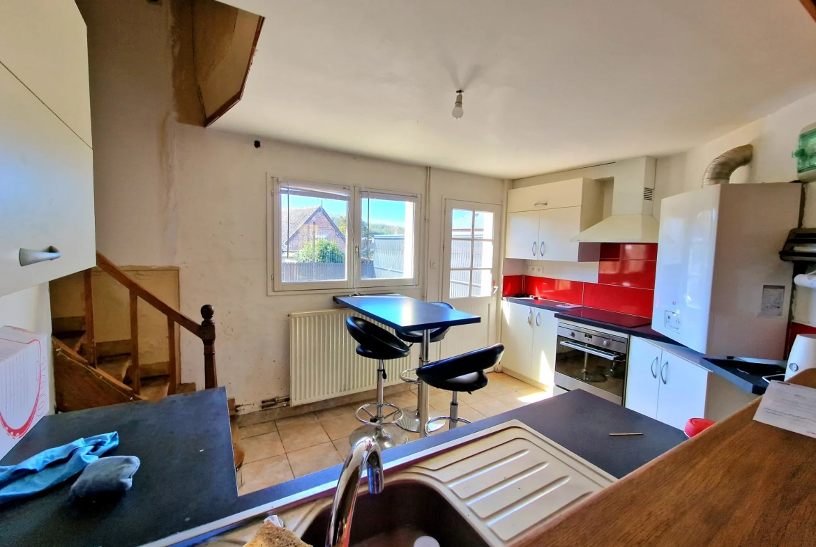 Maison à vendre à Vimoutiers avec grandes possibilités d'agrandissement 
