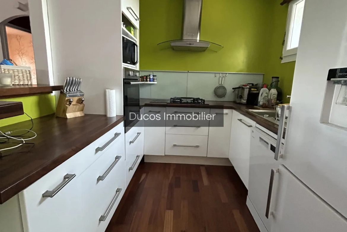 Maison lumineuse à vendre à Marmande avec jardin, 2 chambres et bureau 