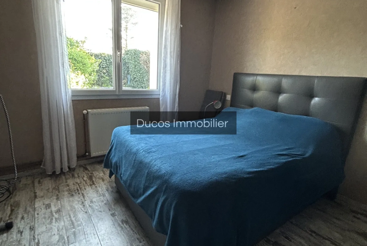 Maison lumineuse à vendre à Marmande avec jardin, 2 chambres et bureau 
