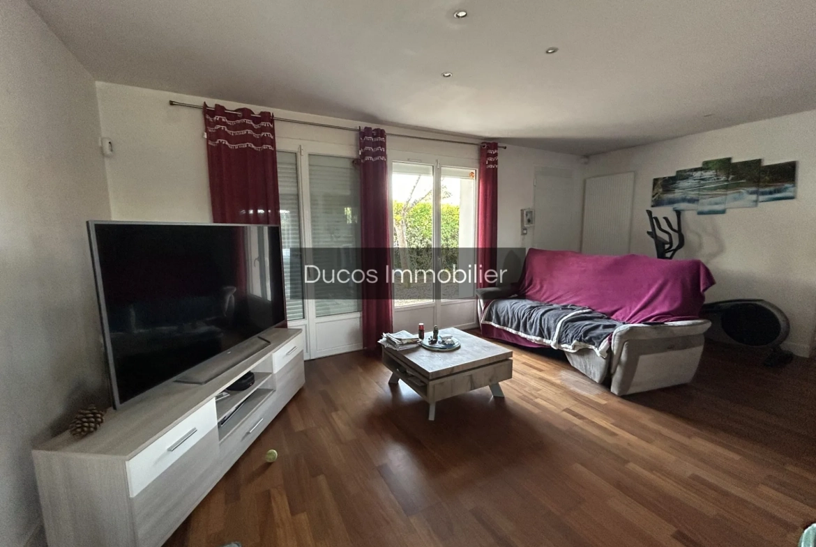 Maison lumineuse à vendre à Marmande avec jardin, 2 chambres et bureau 