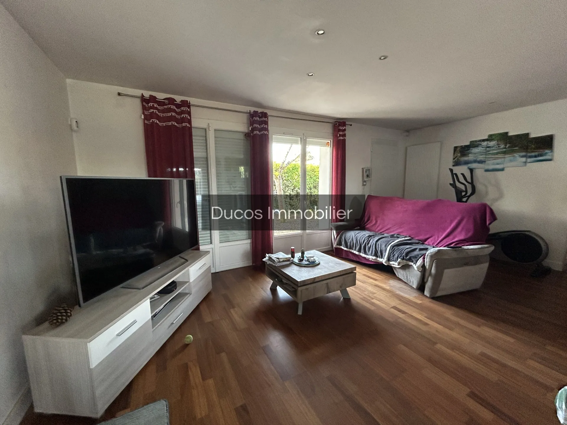 Maison lumineuse à vendre à Marmande avec jardin, 2 chambres et bureau 