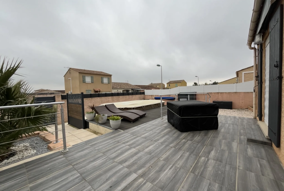 Charmante villa avec piscine et jardin à Lezignan-Corbières 