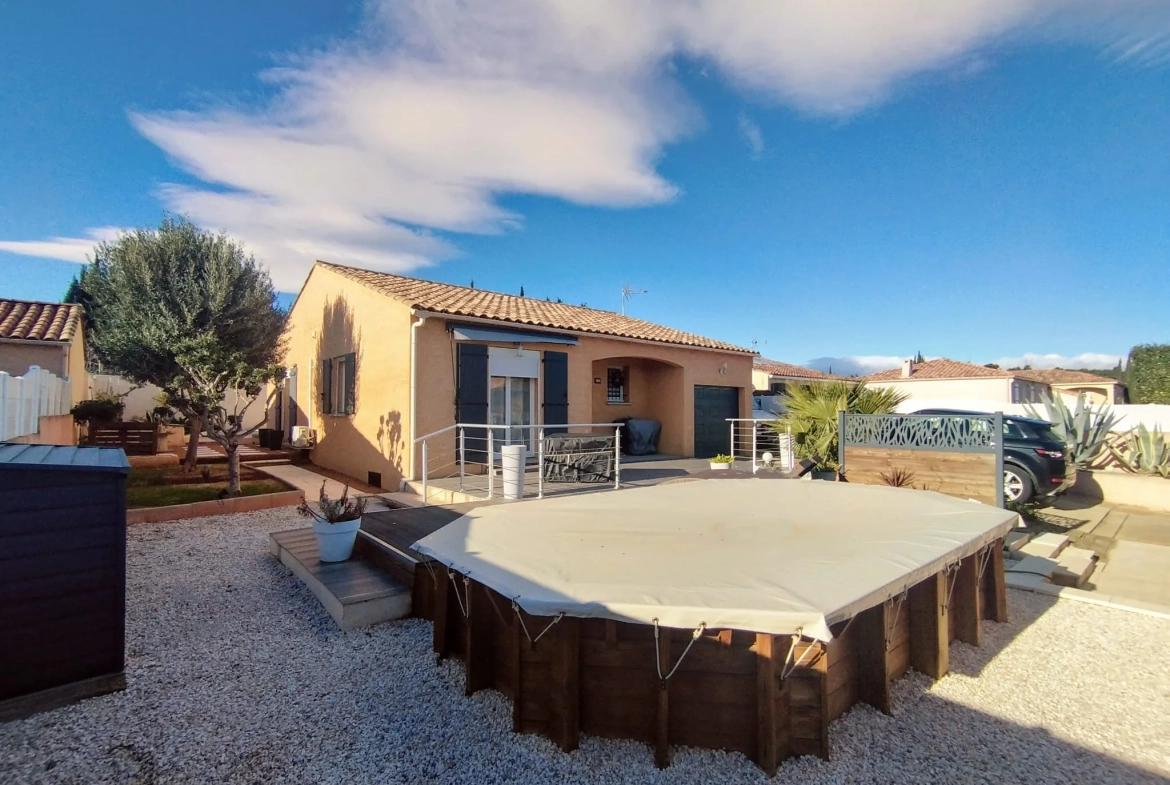 Charmante villa avec piscine et jardin à Lezignan-Corbières 