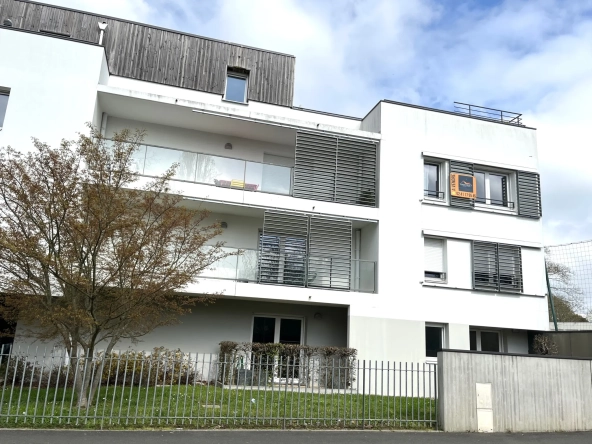 À vendre appartement 2 pièces à Angers dans résidence récente avec garage