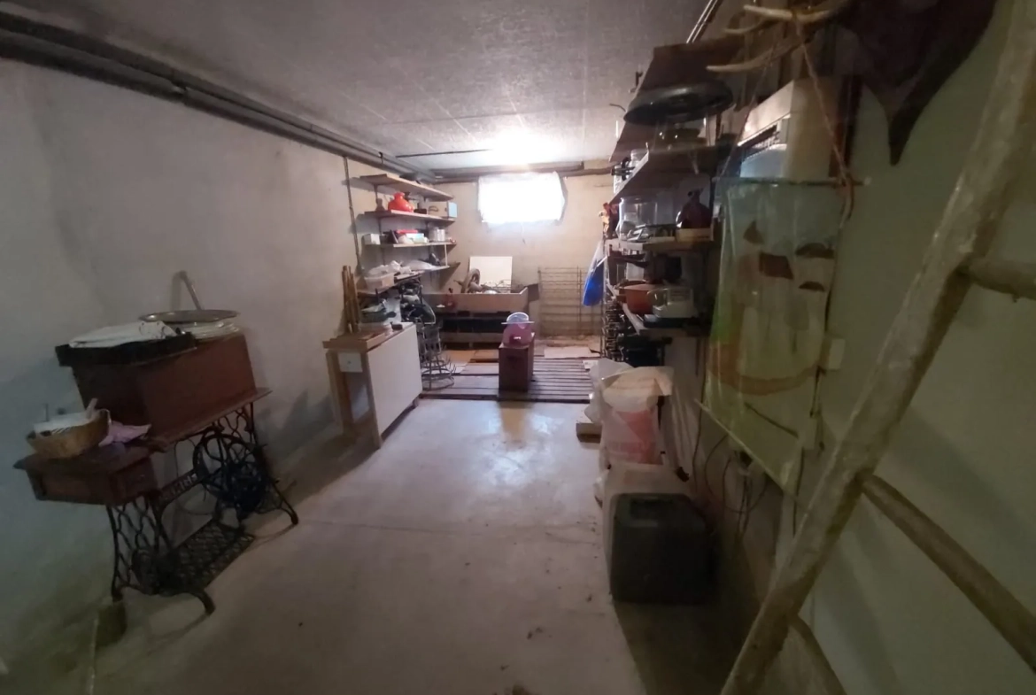 Maison traditionnelle à rénover avec grand jardin à Chailly en Bière près de Paris 