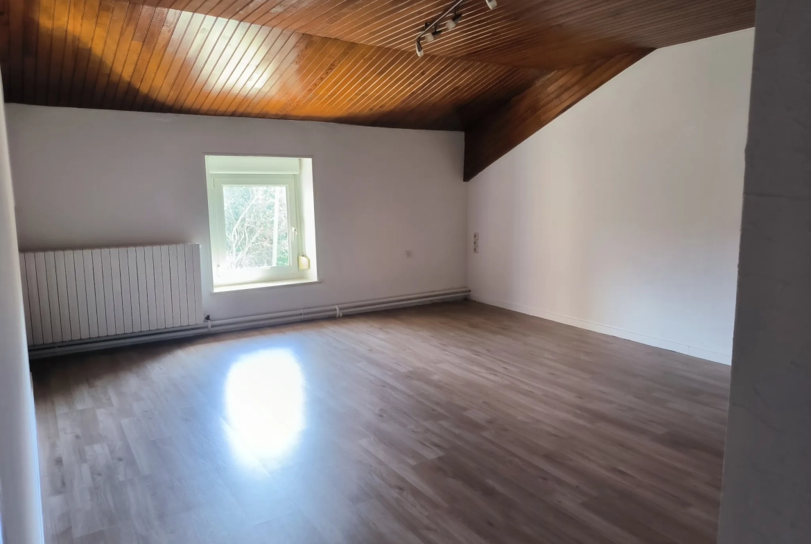 Maison de village à Bulgneville, 5 chambres, garage, terrasse, terrain 670 m² 