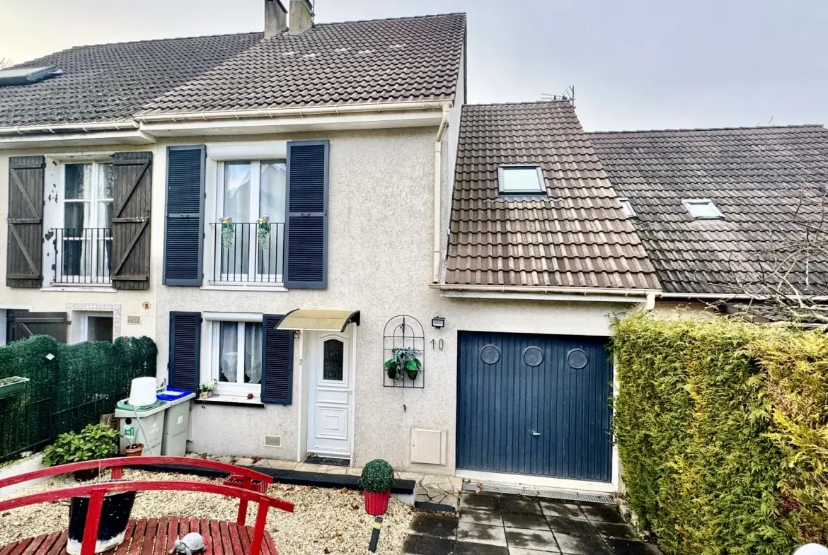 Très jolie maison de 100m² avec jardin privé à Mantes-la-Ville 