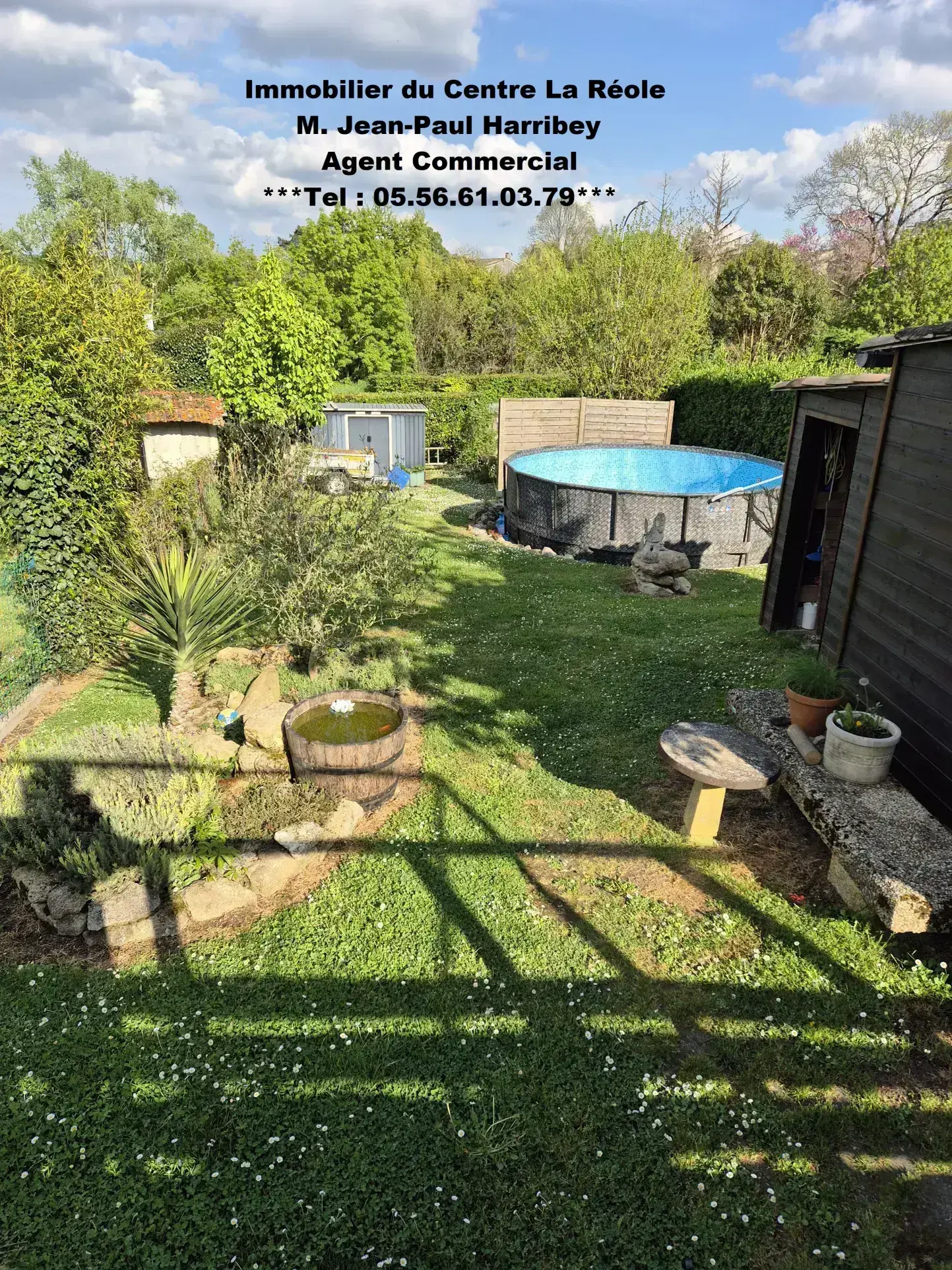 Maison rénovée de 83 m² avec jardin et garage à La Sauve 