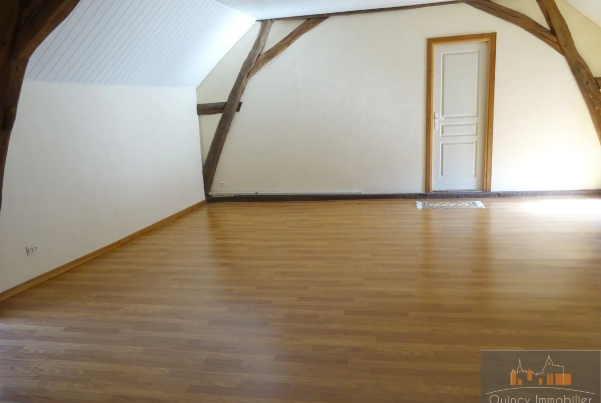 Maison ancienne de 160m² à vendre à Avallon, calme et lumineuse avec terrasse et grand terrain 