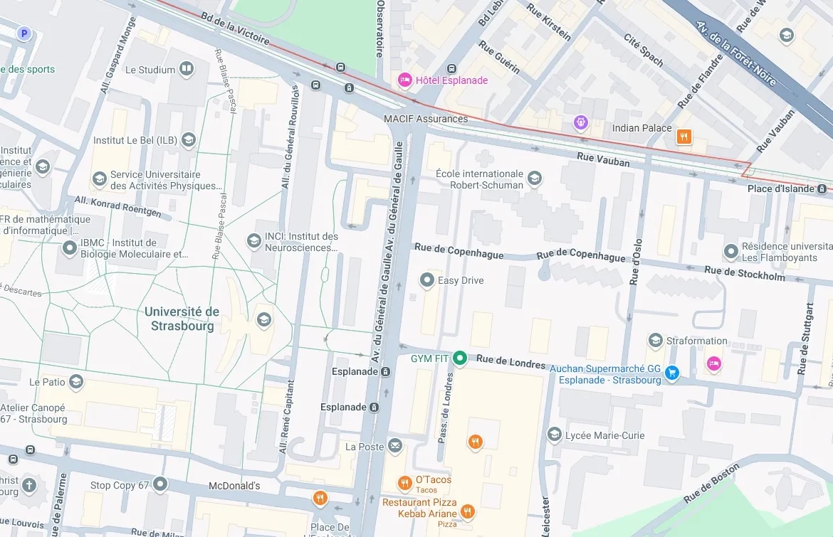 Appartement à vendre sur l'Esplanade à Strasbourg - 84 m², 3-4 pièces, dernier étage 