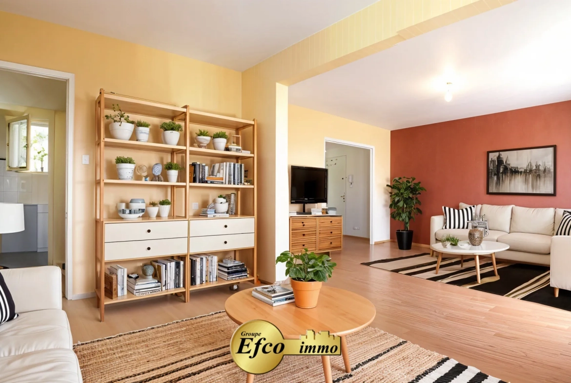 Appartement 4 pièces avec vue exceptionnelle à Huningue - Dernier étage 