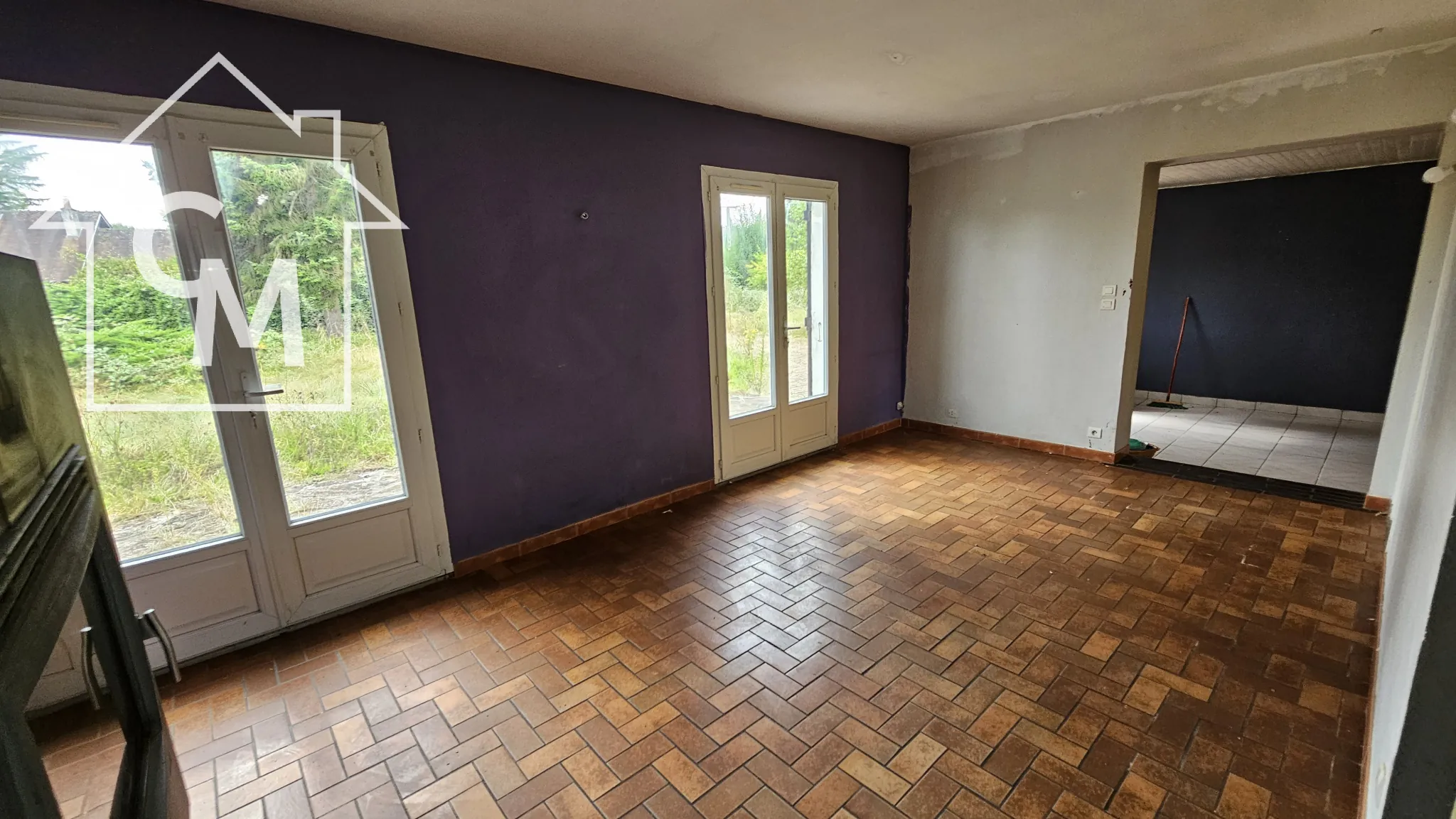 Maison familiale à Bouzy la forêt avec jardin et terrasse exposée sud-ouest 