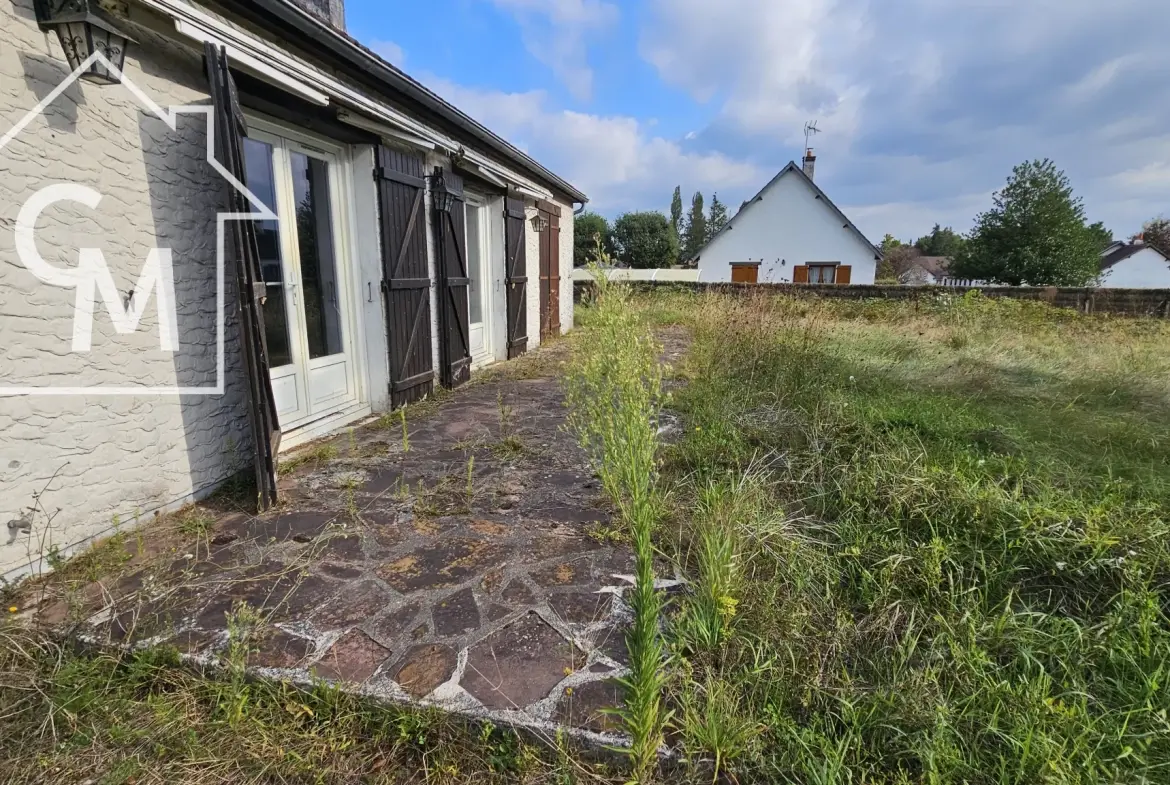 Maison familiale à Bouzy la forêt avec jardin et terrasse exposée sud-ouest 