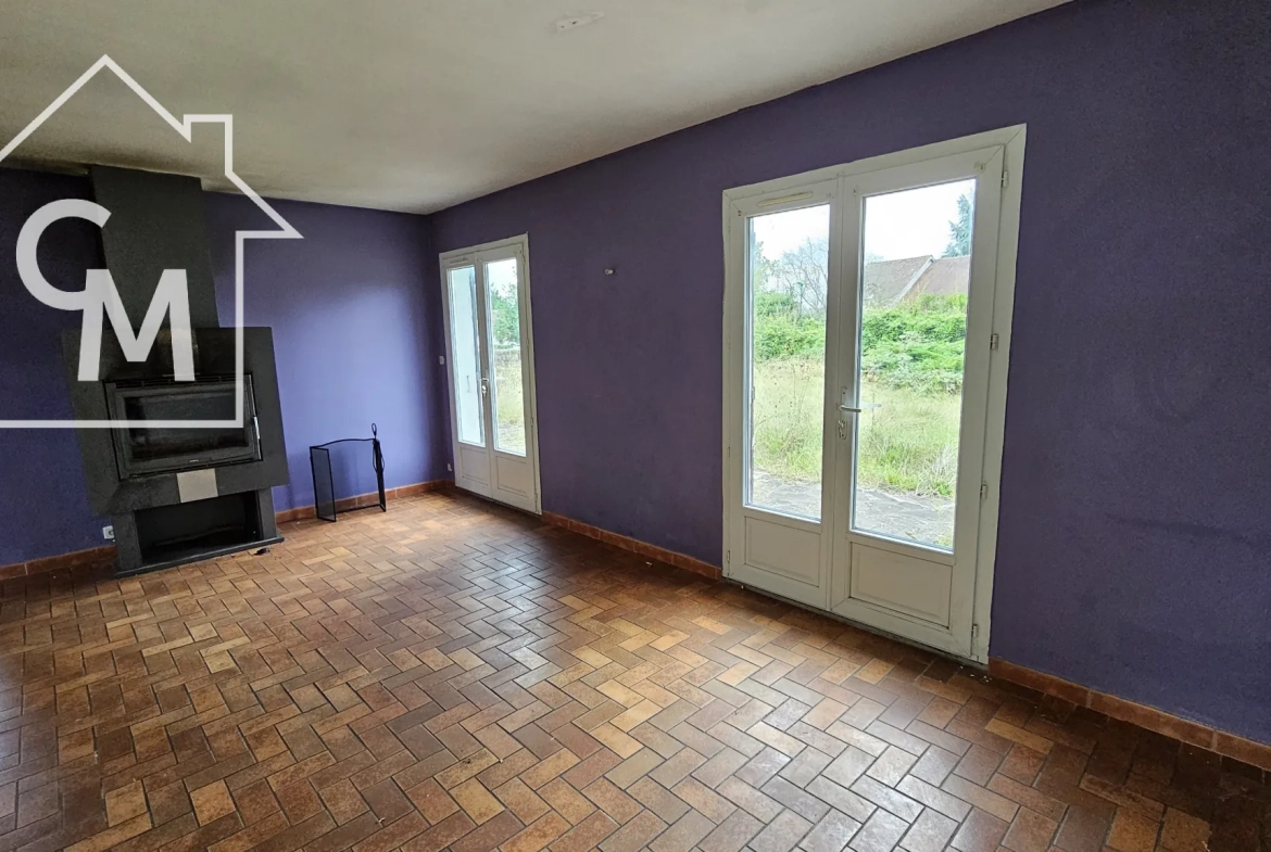 Maison familiale à Bouzy la forêt avec jardin et terrasse exposée sud-ouest 