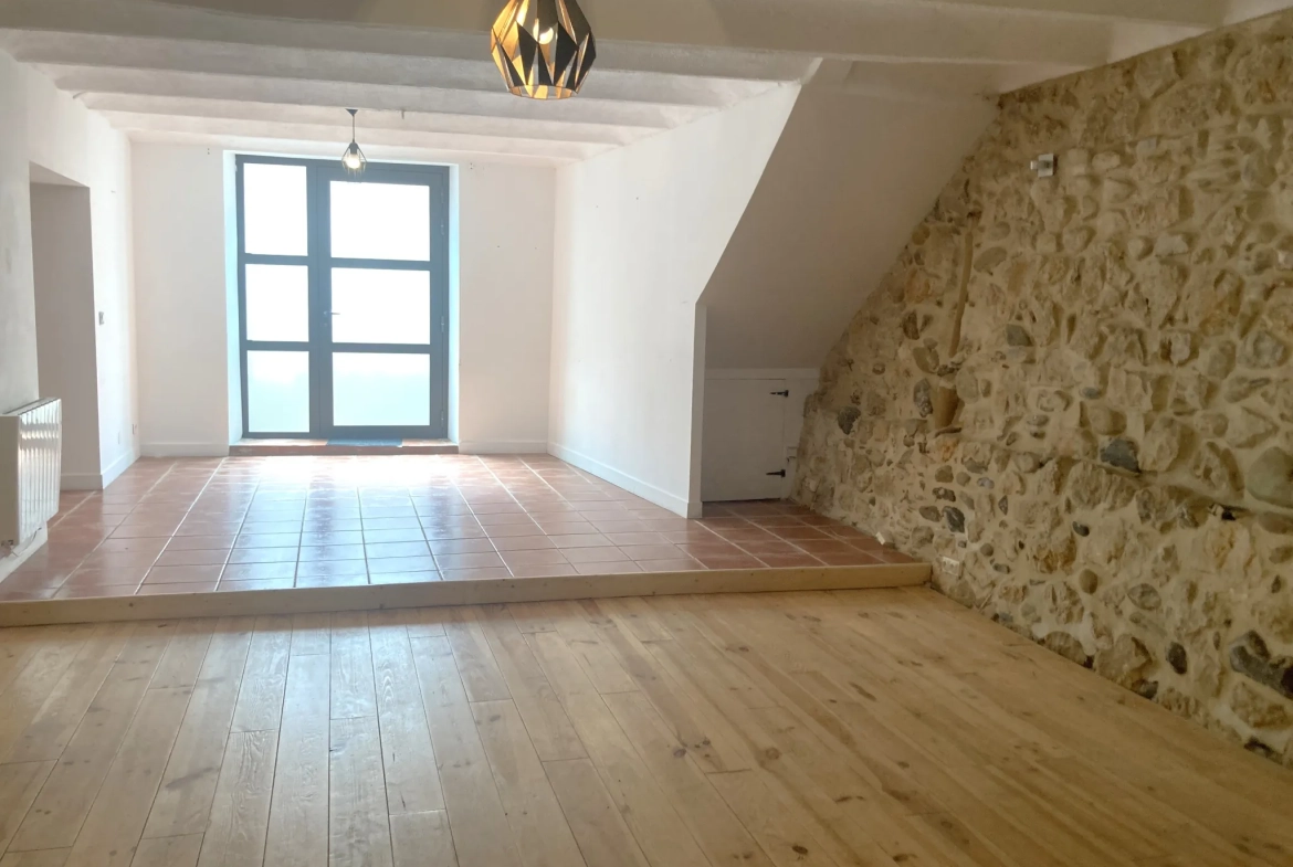 Charmant ensemble immobilier avec studio et duplex à rénover à Saint-Bauzille-de-Putois 