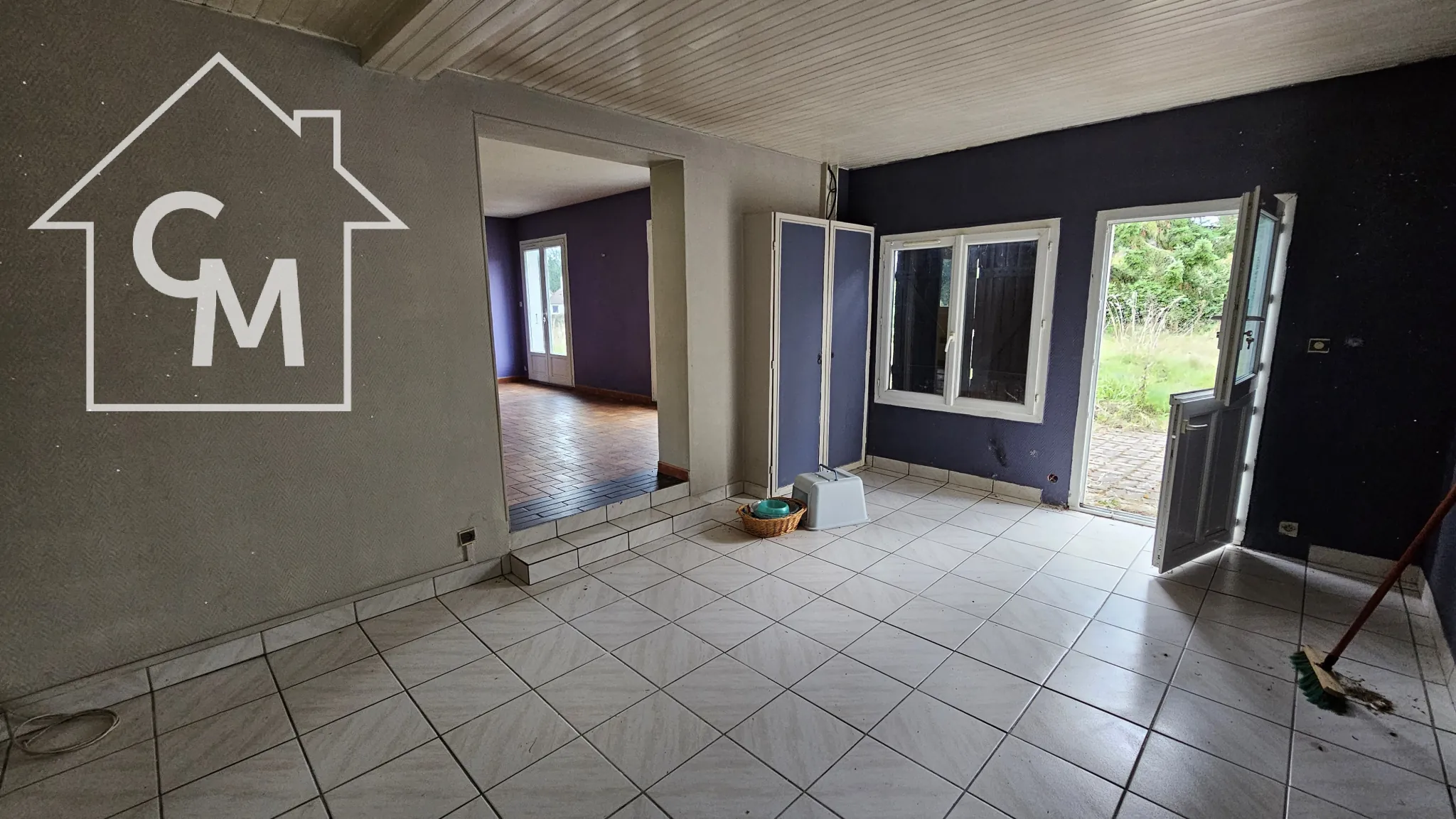 Maison familiale à Bouzy la forêt avec jardin et terrasse exposée sud-ouest 