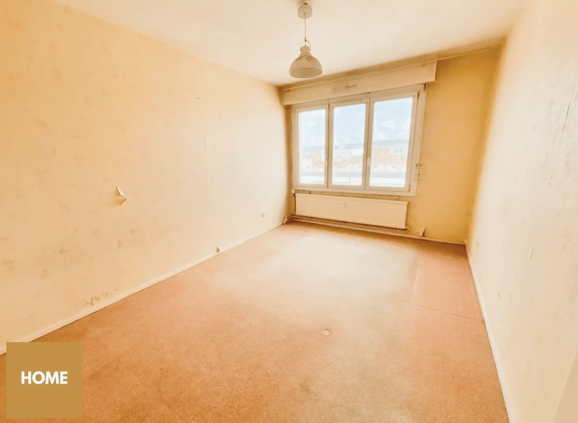 Appartement de 64m² à Nancy avec vue dégagée et potentiel locatif 