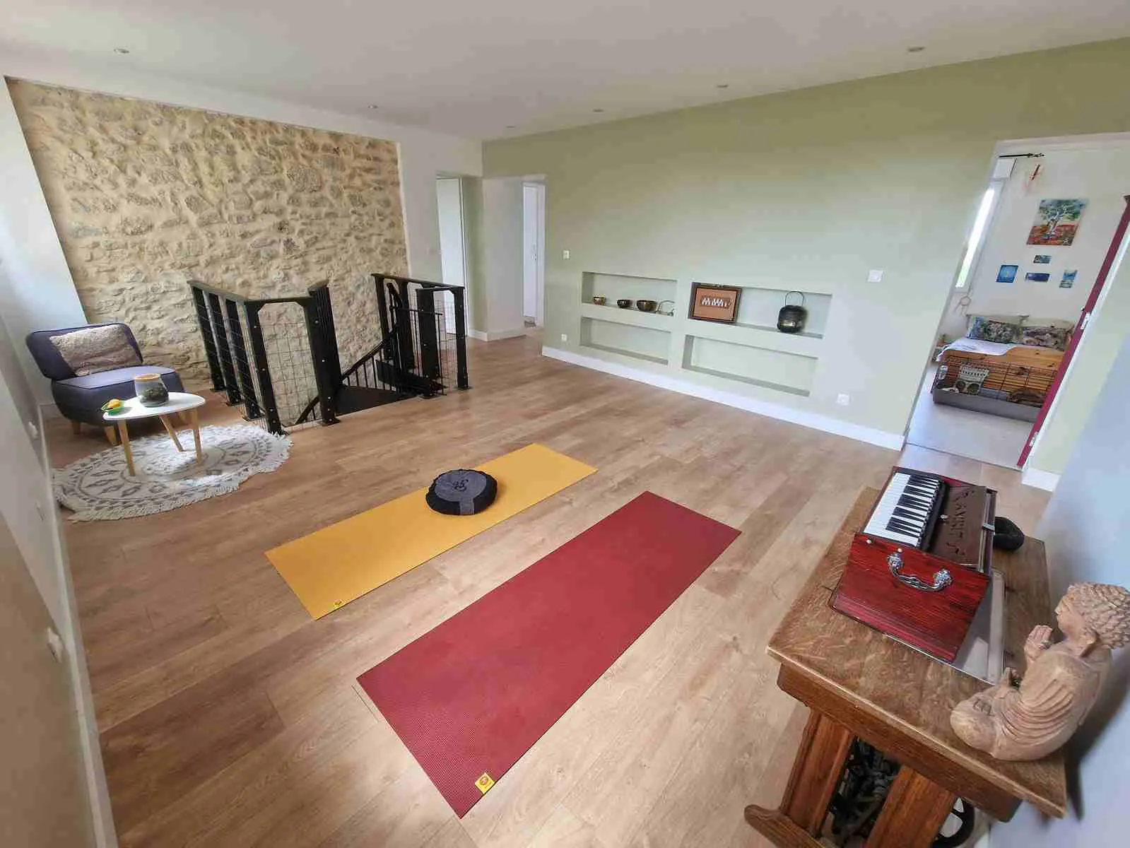 Maison ancienne rénovée avec vue dominante sur l'estuaire de la Gironde à St Palais 