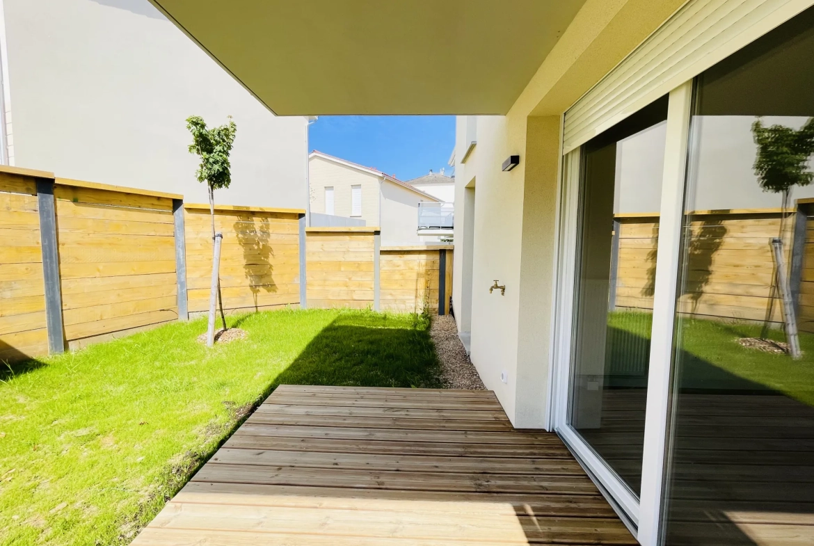Appartement neuf avec jardin et terrasse à Limoges Ouest - 42 m² 